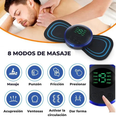 Descubre Mini Masajeador EMS de Alta Calidad para tu Bienestar!